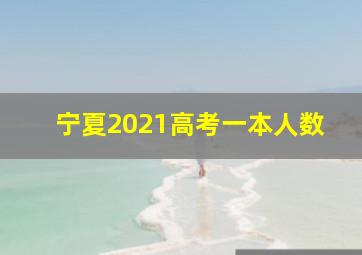 宁夏2021高考一本人数