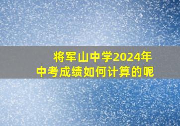 将军山中学2024年中考成绩如何计算的呢