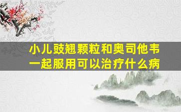 小儿豉翘颗粒和奥司他韦一起服用可以治疗什么病