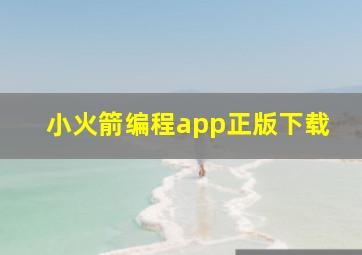 小火箭编程app正版下载