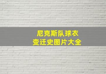 尼克斯队球衣变迁史图片大全