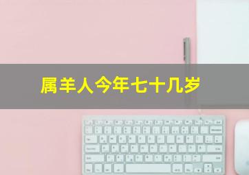 属羊人今年七十几岁