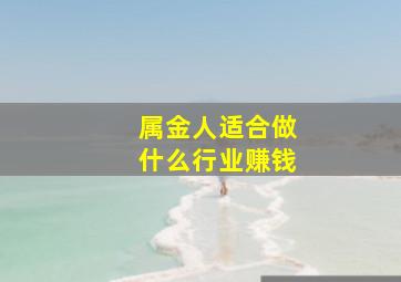 属金人适合做什么行业赚钱