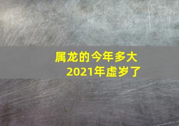 属龙的今年多大2021年虚岁了