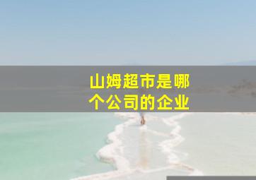 山姆超市是哪个公司的企业