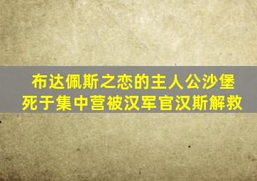 布达佩斯之恋的主人公沙堡死于集中营被汉军官汉斯解救