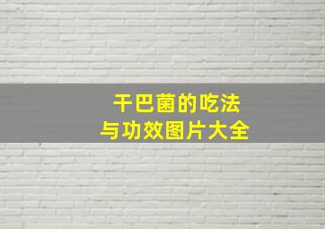 干巴菌的吃法与功效图片大全