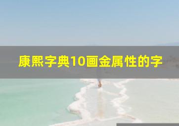 康熙字典10画金属性的字