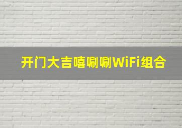 开门大吉嘻唰唰WiFi组合