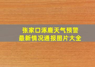 张家口涿鹿天气预警最新情况通报图片大全