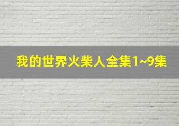 我的世界火柴人全集1~9集