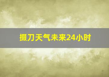 掇刀天气未来24小时