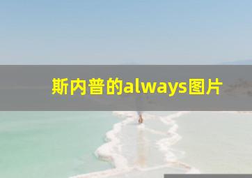 斯内普的always图片