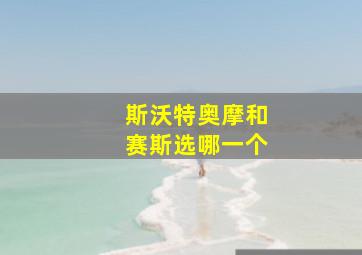 斯沃特奥摩和赛斯选哪一个