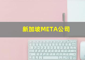 新加坡META公司