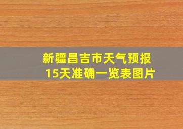 新疆昌吉市天气预报15天准确一览表图片