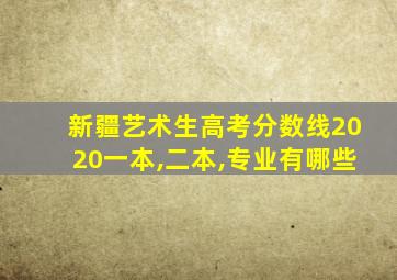 新疆艺术生高考分数线2020一本,二本,专业有哪些