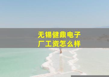 无锡健鼎电子厂工资怎么样