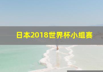 日本2018世界杯小组赛