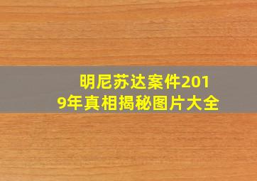 明尼苏达案件2019年真相揭秘图片大全