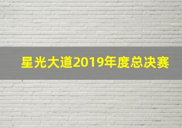 星光大道2019年度总决赛