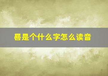 晷是个什么字怎么读音