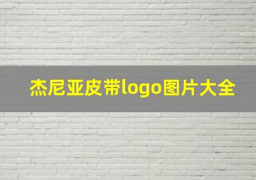 杰尼亚皮带logo图片大全