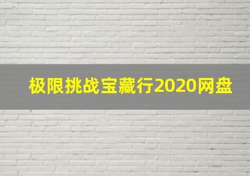 极限挑战宝藏行2020网盘