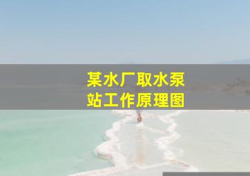 某水厂取水泵站工作原理图