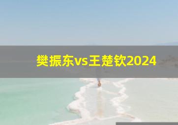 樊振东vs王楚钦2024