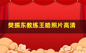 樊振东教练王皓照片高清