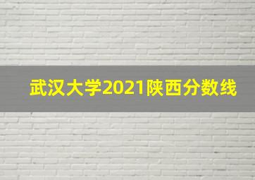 武汉大学2021陕西分数线