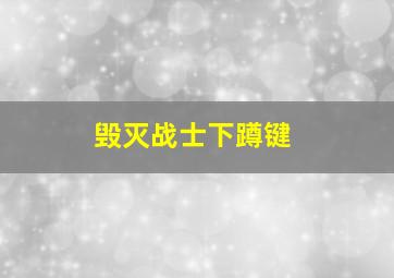 毁灭战士下蹲键