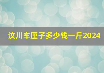 汶川车厘子多少钱一斤2024