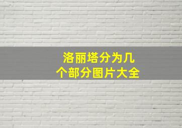 洛丽塔分为几个部分图片大全