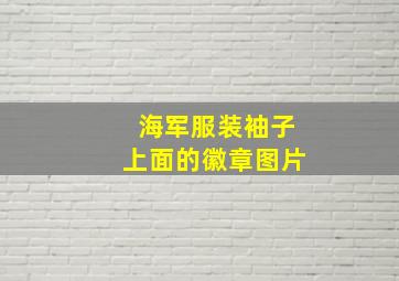 海军服装袖子上面的徽章图片