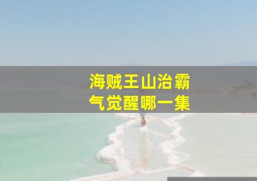 海贼王山治霸气觉醒哪一集