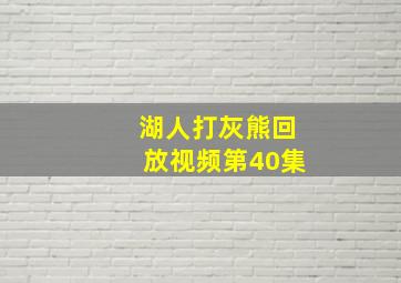 湖人打灰熊回放视频第40集