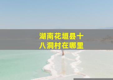 湖南花垣县十八洞村在哪里