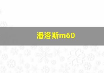 潘洛斯m60