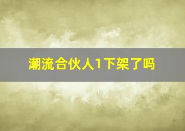 潮流合伙人1下架了吗