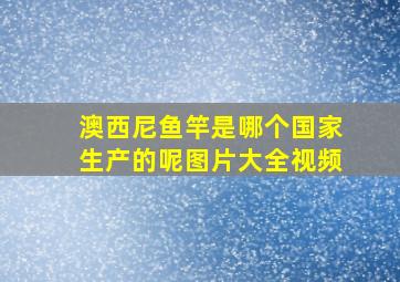 澳西尼鱼竿是哪个国家生产的呢图片大全视频