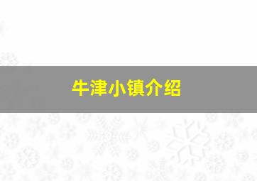 牛津小镇介绍