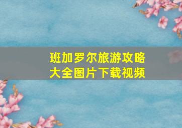 班加罗尔旅游攻略大全图片下载视频