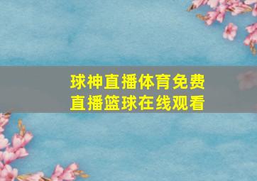 球神直播体育免费直播篮球在线观看