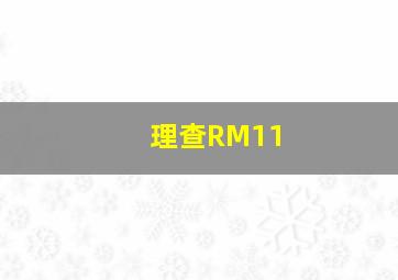 理查RM11