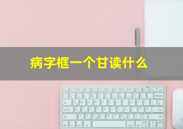 病字框一个甘读什么