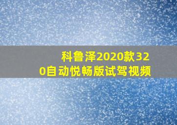 科鲁泽2020款320自动悦畅版试驾视频