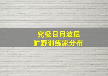 究极日月波尼旷野训练家分布