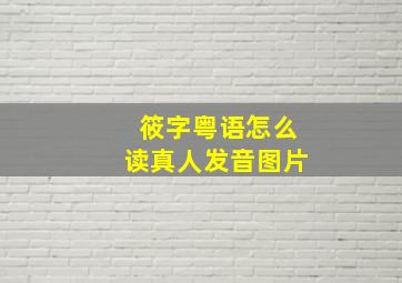 筱字粤语怎么读真人发音图片